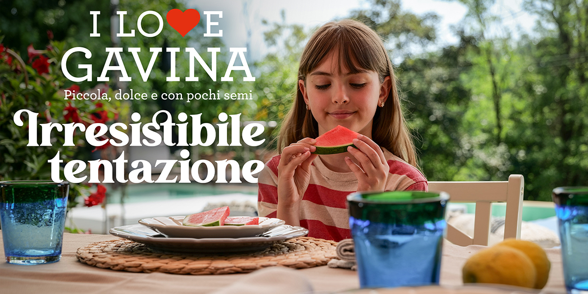 L'anguria protagonista in tv con “I Love Gavina”